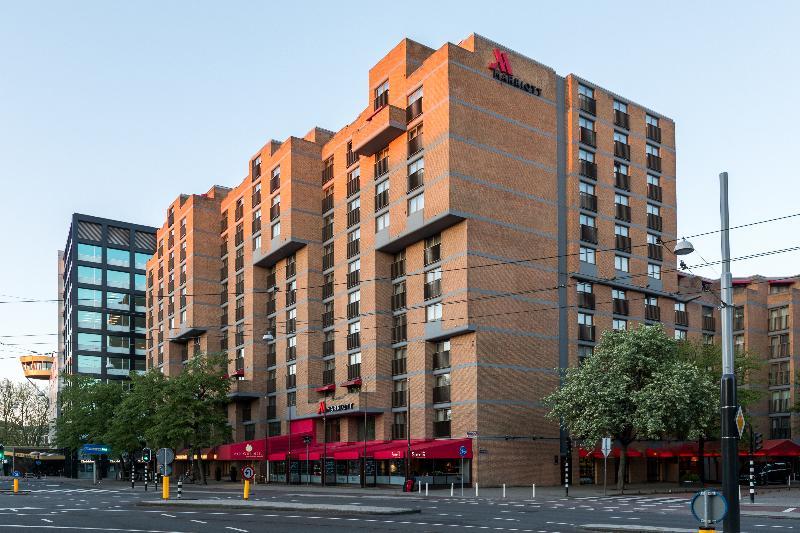 Amsterdam Marriott Hotel Exterior foto The hotel in 2014